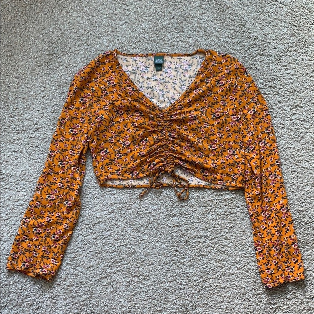 Wild Fable Floral Crop Top